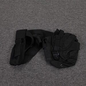Fox Tactical Waist Pack Black Nylon One Size MOLLE Hunting Gear Bag Pouch